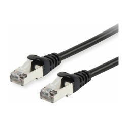 Equip Patchkabel Cat6A S FTP 2xRJ45 0.15m schwarz LSZH Polybeutel — Buy in Cyprus with Fast Delivery