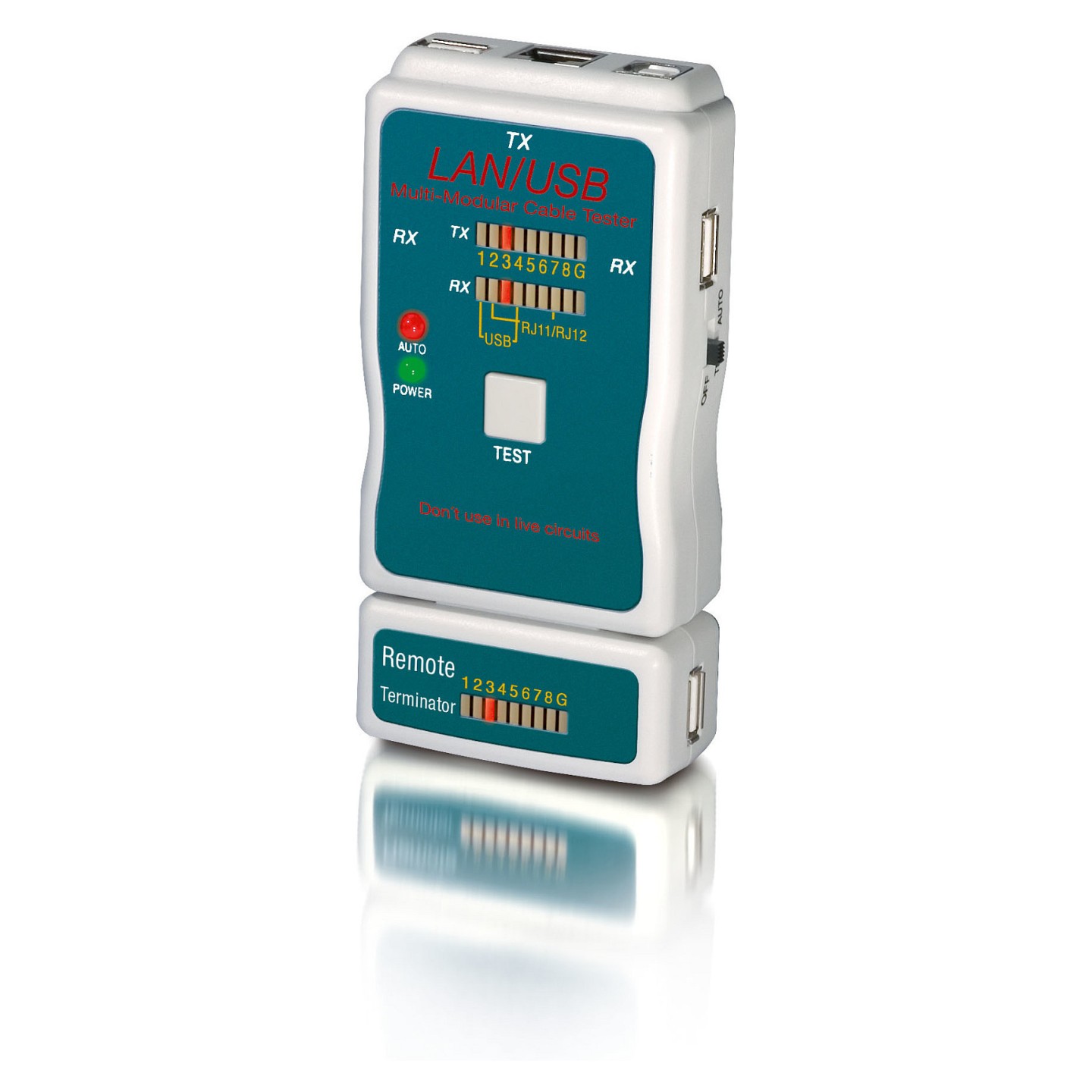 Equip Kabeltester LAN&USB f. UTP STP — Buy in Cyprus with Fast Delivery