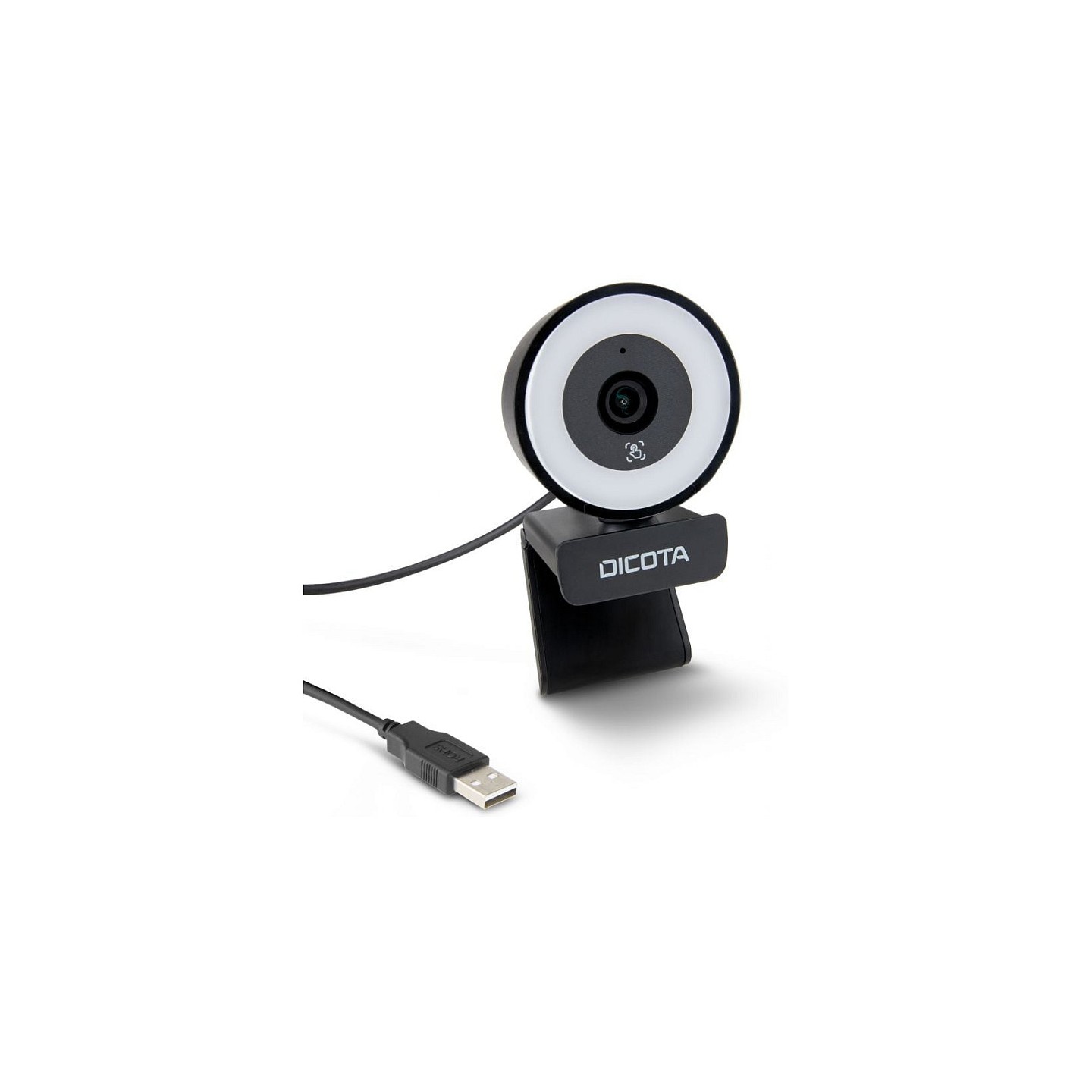Dicota Webcam Ringlight 5MP black — Buy in Cyprus with Fast Delivery
