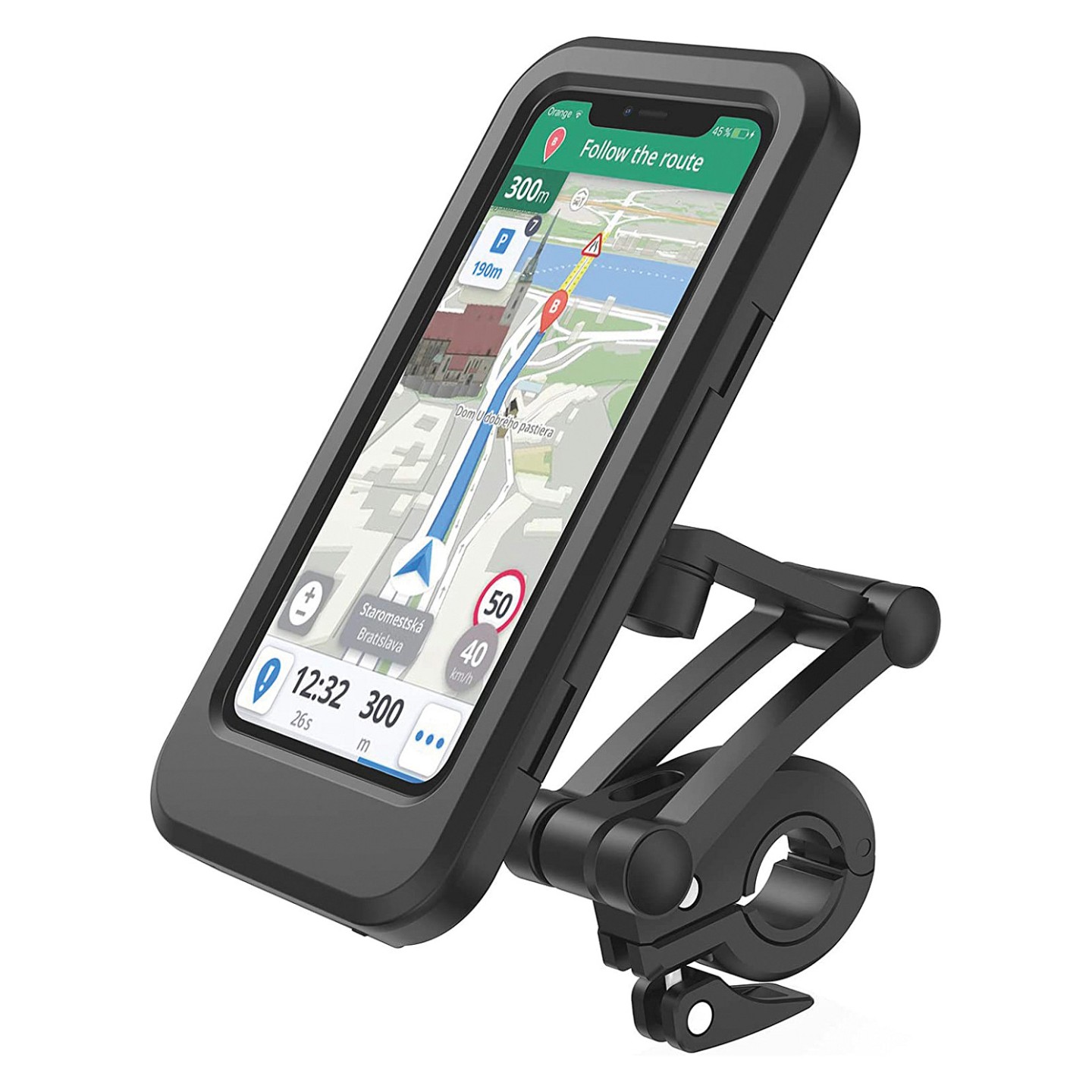 RealPower Smartphone Halterung RadTour für Fahrräder E-Bikes — Buy in Cyprus with Fast Delivery