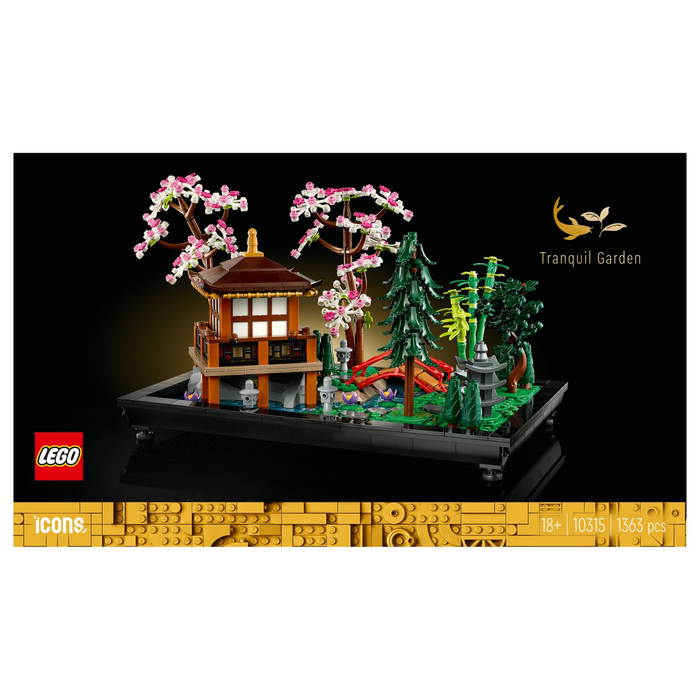 LEGO ICONS 10315 Garten der Stille — Buy in Cyprus with Fast Delivery