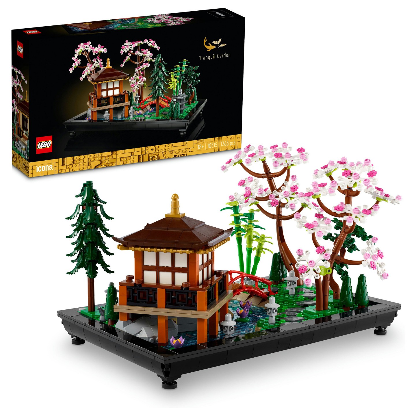 LEGO ICONS 10315 Garten der Stille — Buy in Cyprus with Fast Delivery