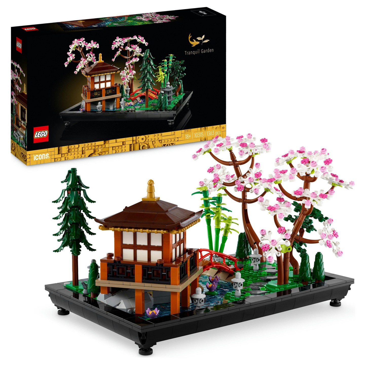 LEGO ICONS 10315 Garten der Stille — Buy in Cyprus with Fast Delivery