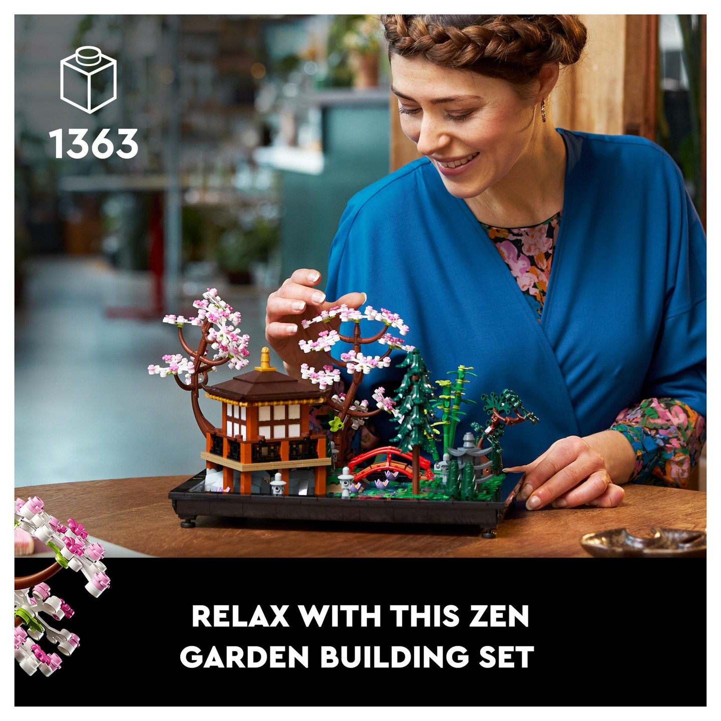 LEGO ICONS 10315 Garten der Stille — Buy in Cyprus with Fast Delivery