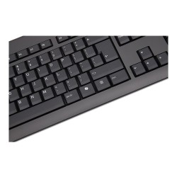 Wortmann TERRA Keyboard 1500 Corded [US EU] USB black Copilot QWERTY. 105 toetsen. met kabel. 1.80m