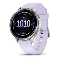 Garmin Venu 4 41mm Silikon-Armb. grau silber lavend — Buy in Cyprus with Fast Delivery