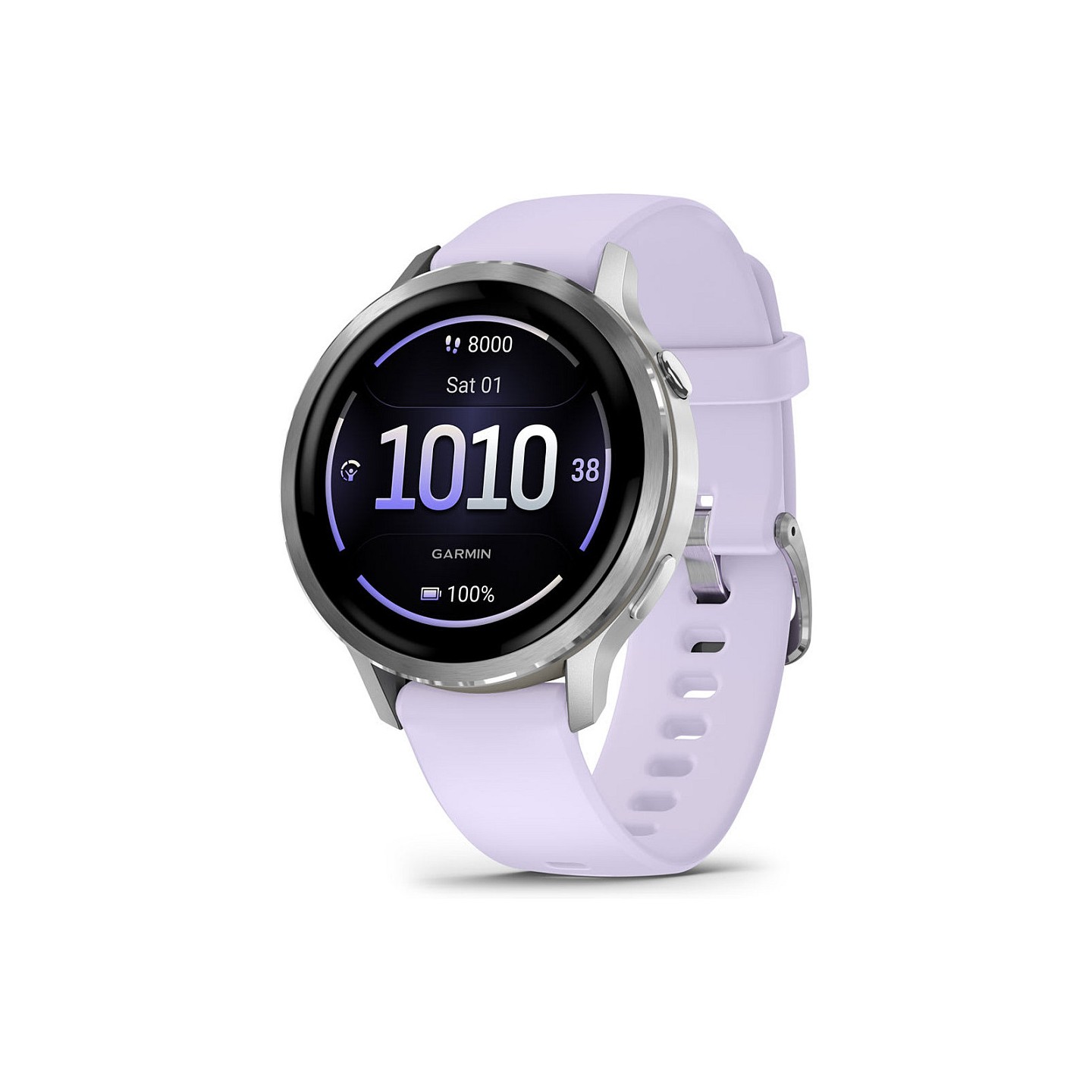 Garmin Venu 4 41mm Silikon-Armb. grau silber lavend — Buy in Cyprus with Fast Delivery