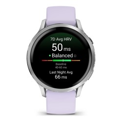 Garmin Venu 4 41mm Silikon-Armb. grau silber lavend — Buy in Cyprus with Fast Delivery
