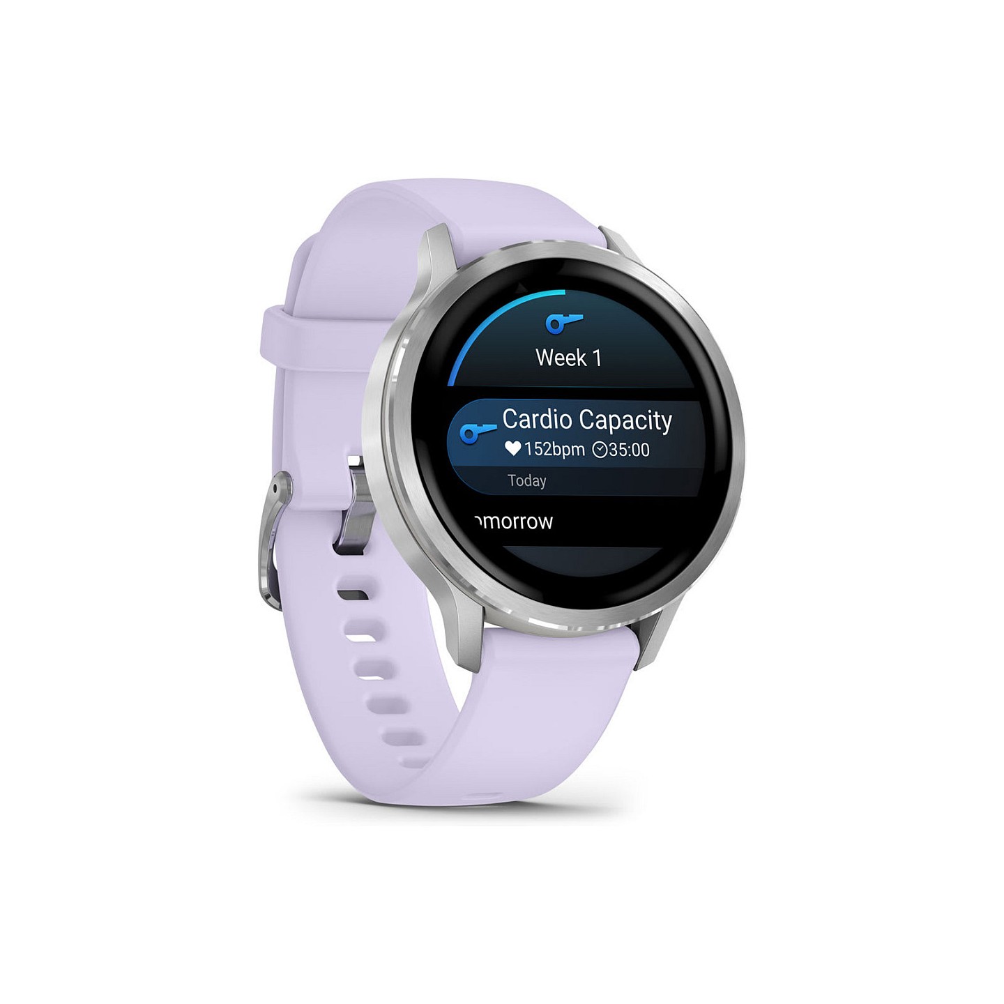 Garmin Venu 4 41mm Silikon-Armb. grau silber lavend — Buy in Cyprus with Fast Delivery