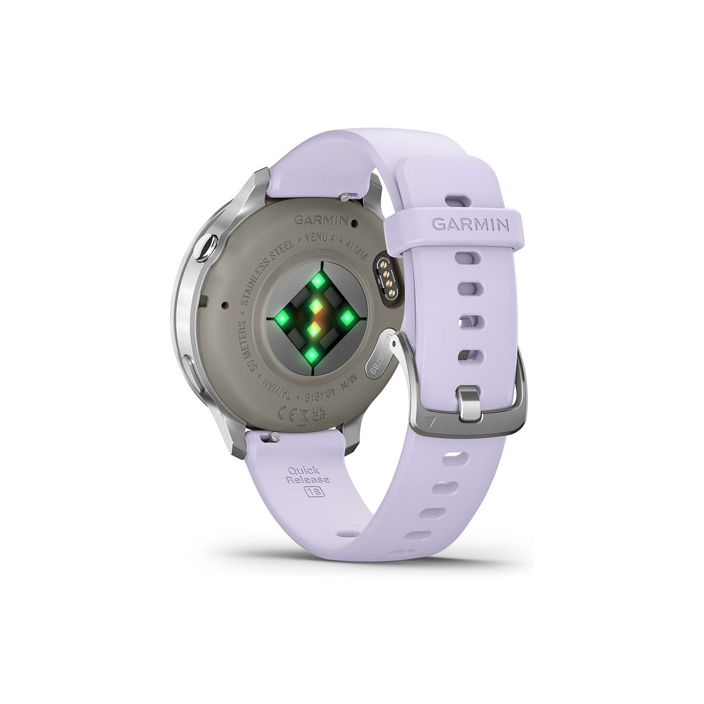 Garmin Venu 4 41mm Silikon-Armb. grau silber lavend — Buy in Cyprus with Fast Delivery