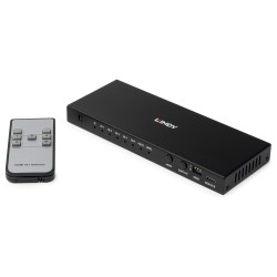 LINDY 4 Port HDMI 8K60 Switch mit eARC — Buy in Cyprus with Fast Delivery