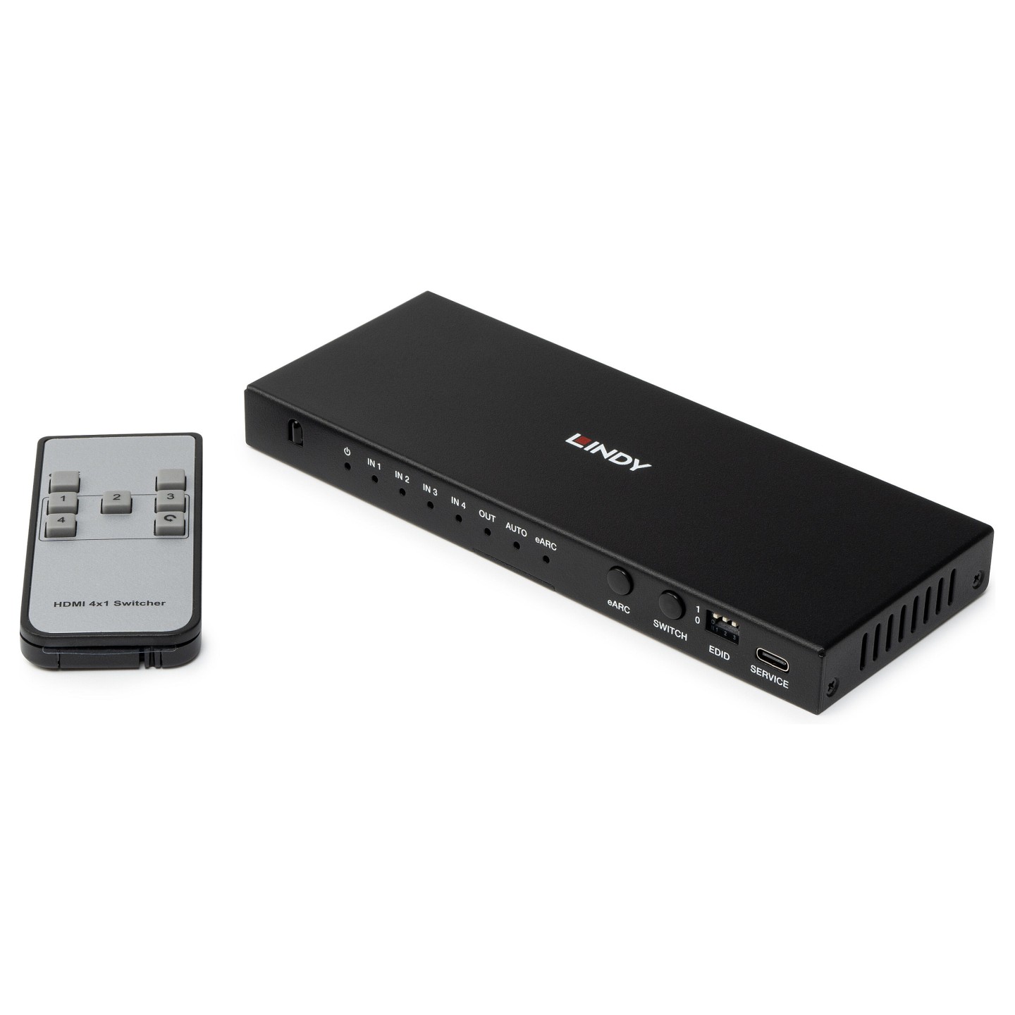 LINDY 4 Port HDMI 8K60 Switch mit eARC — Buy in Cyprus with Fast Delivery