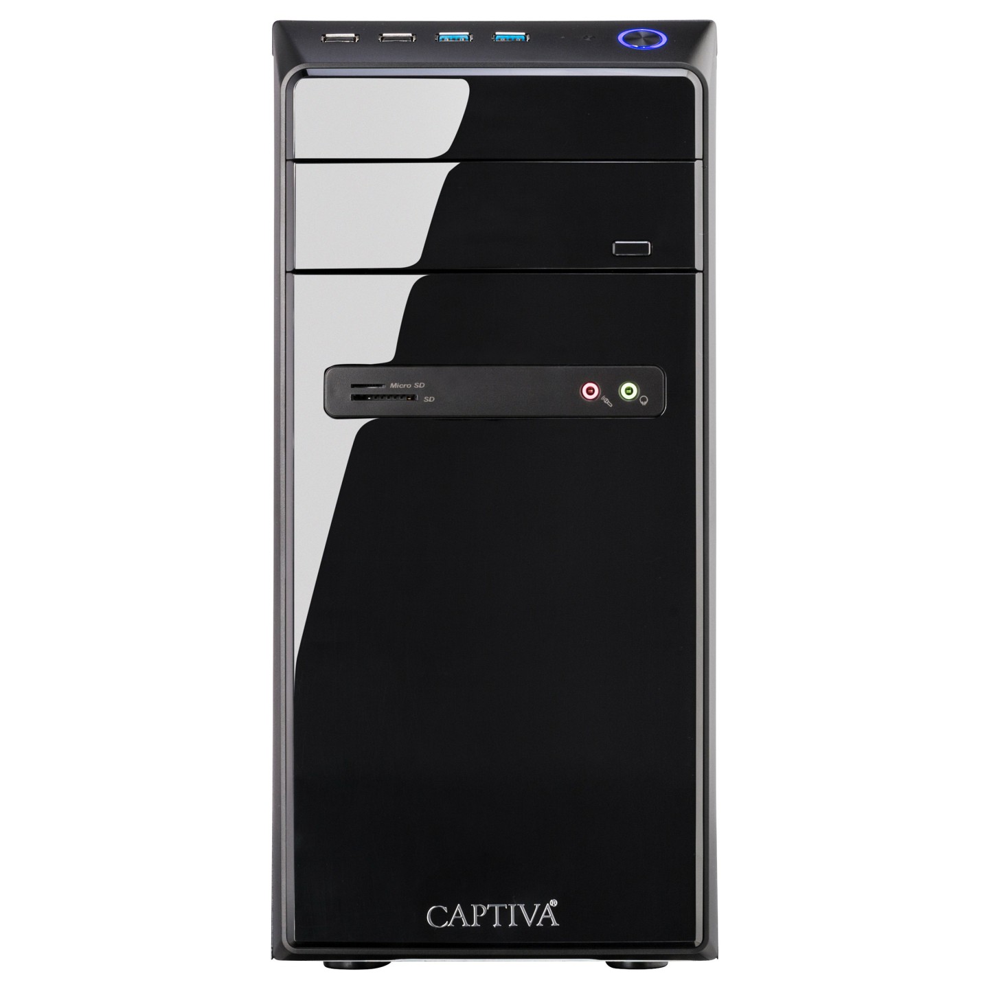 Captiva PC Power Starter I80-372 (i5-14400 SSD 1TB 32GB DVD-RW WLAN Windows 11 Home 64-bit) — Buy in Cyprus with Fast Delivery