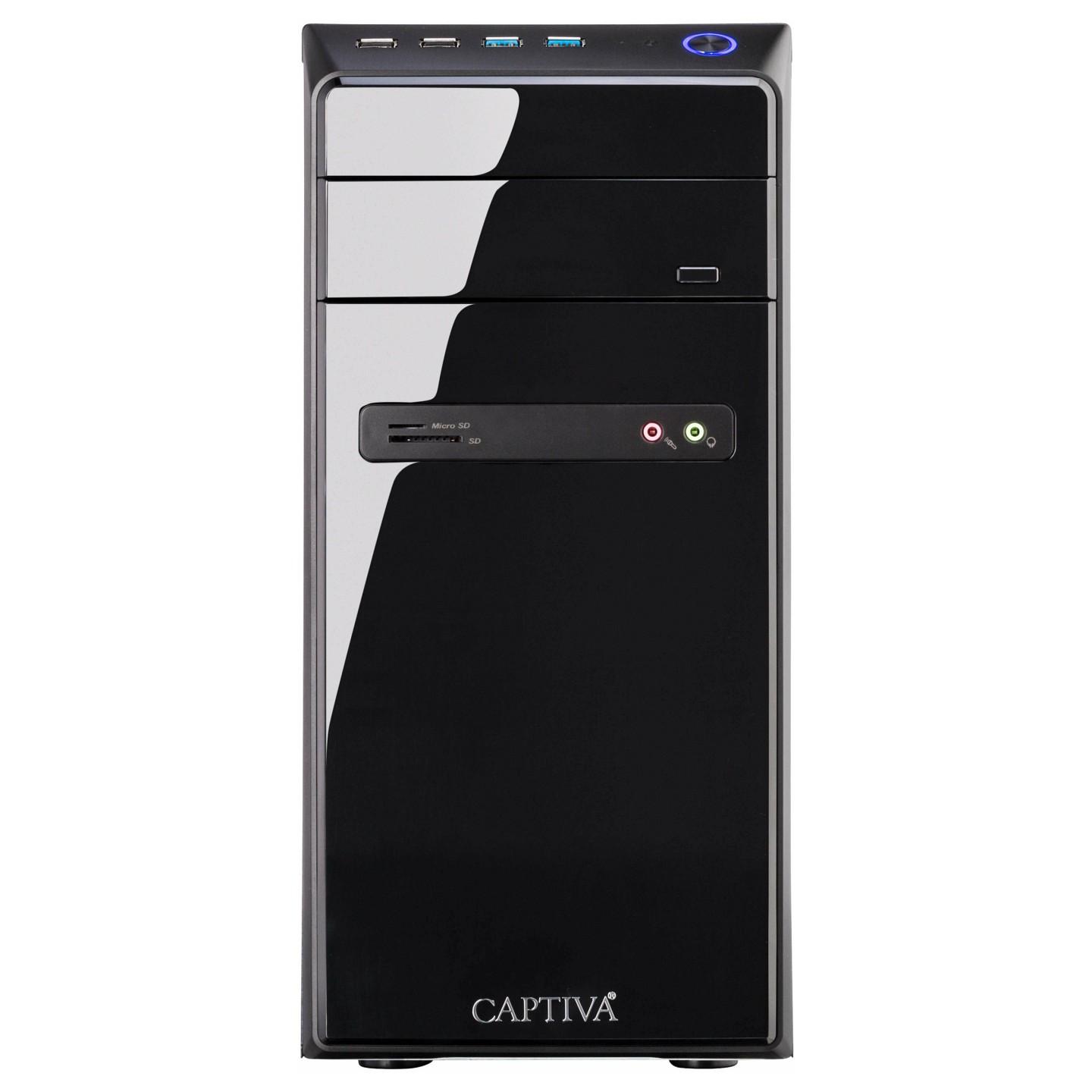 Captiva PC Power Starter I80-372 (i5-14400 SSD 1TB 32GB DVD-RW WLAN Windows 11 Home 64-bit) — Buy in Cyprus with Fast Delivery
