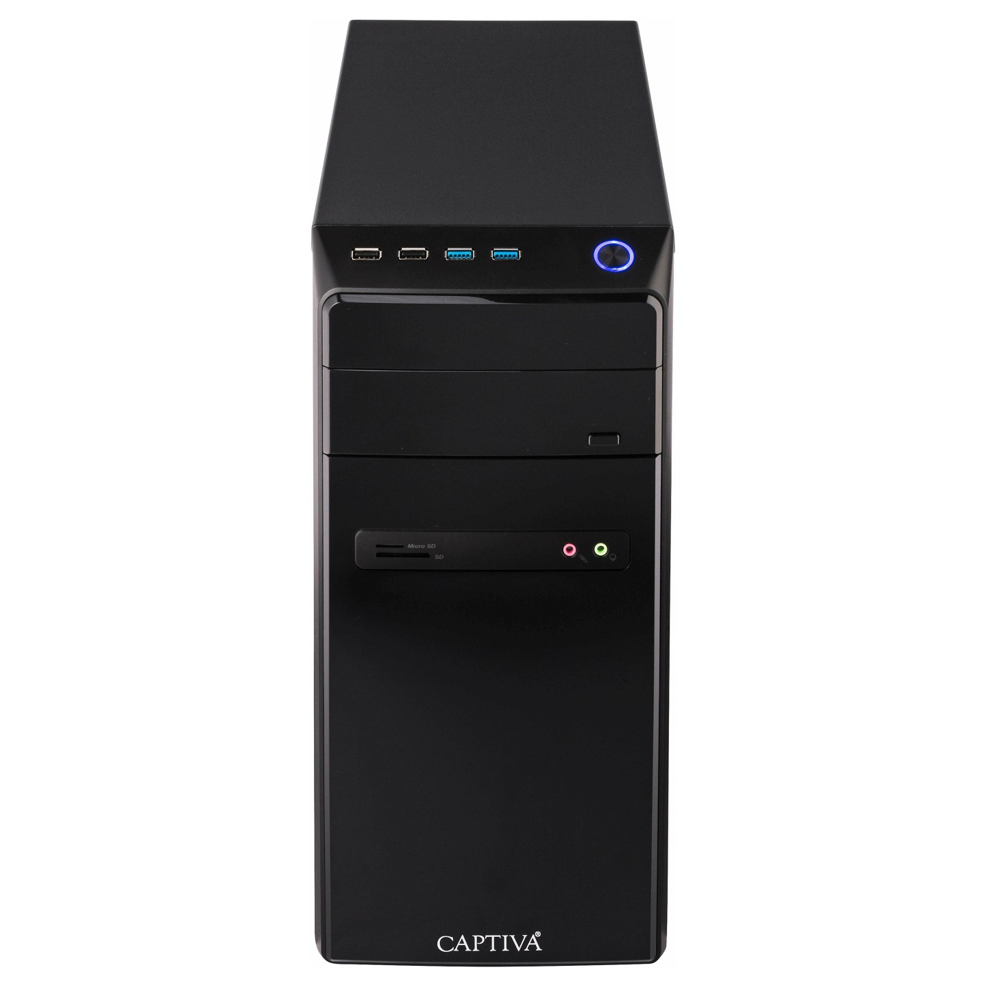 Captiva PC Power Starter I80-372 (i5-14400 SSD 1TB 32GB DVD-RW WLAN Windows 11 Home 64-bit) — Buy in Cyprus with Fast Delivery