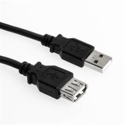 Buy USB 2.0 Extension Cable - Sharkoon 4044951015399 - 0.5 m, USB-A Male to Fema... in Cyprus, Nicosia, Limassol, Larnaka, Pafos