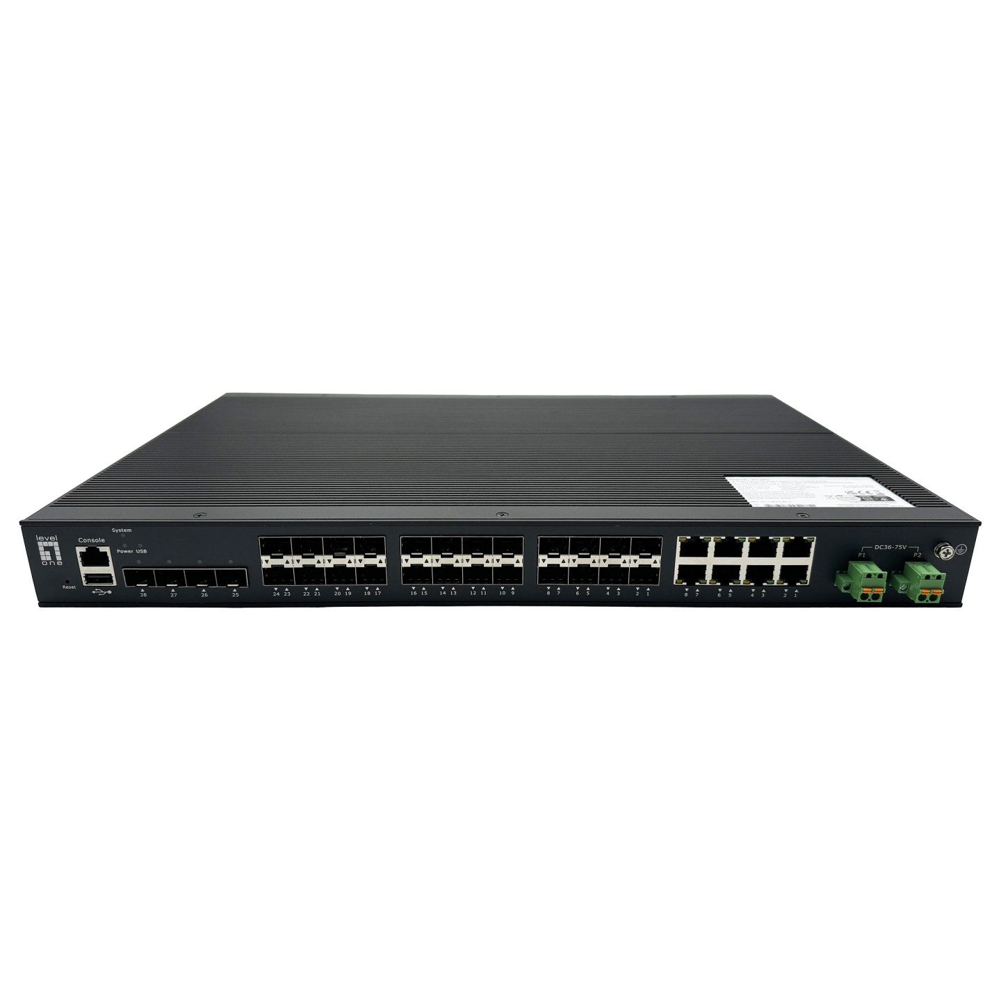 Switch 28x GE IGU-2872 4x2.5GbE. 16x1.25GbE SFP — Buy in Cyprus with Fast Delivery