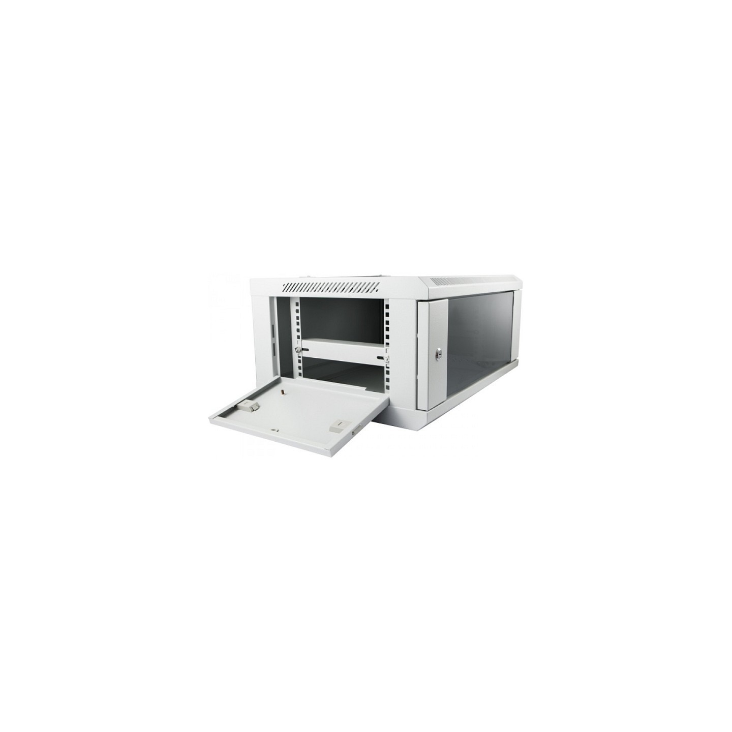 ALLNET Netzwerkschrank 19' 4HE 1-teilig T450mm Lichtgrau SMC-Serie — Buy in Cyprus with Fast Delivery
