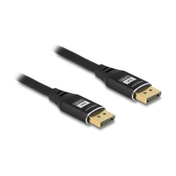 DELOCK DisplayPort Kabel 8K 60 Hz 2m schwarz Metall — Buy in Cyprus with Fast Delivery