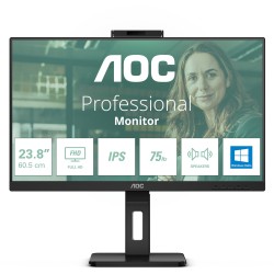 Buy AOC 24P3CW - 23.8in IPS Full HD Monitor, 75Hz, 4ms, USB-C 65W, HDMI + 2x DP,... in Cyprus, Nicosia, Limassol, Larnaka, Pafos