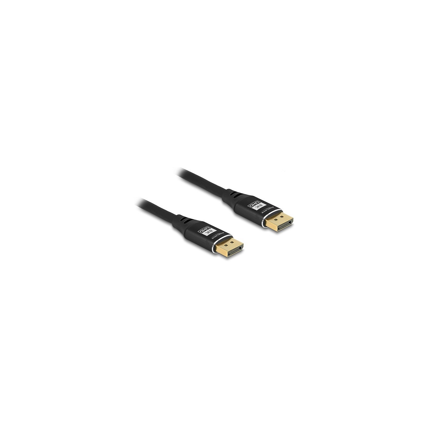DELOCK DisplayPort Kabel 8K 60 Hz 3m schwarz Metall — Buy in Cyprus with Fast Delivery