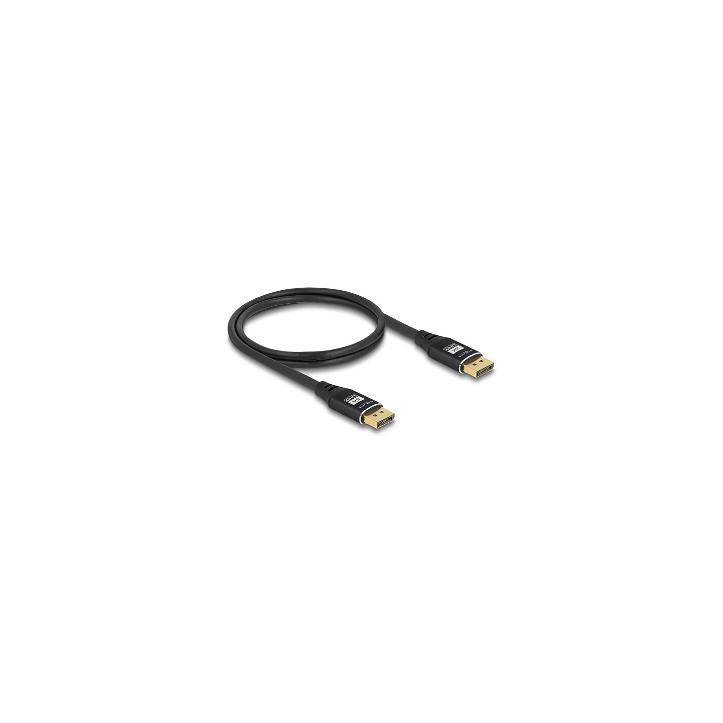 DELOCK DisplayPort Kabel 8K 60 Hz 3m schwarz Metall — Buy in Cyprus with Fast Delivery
