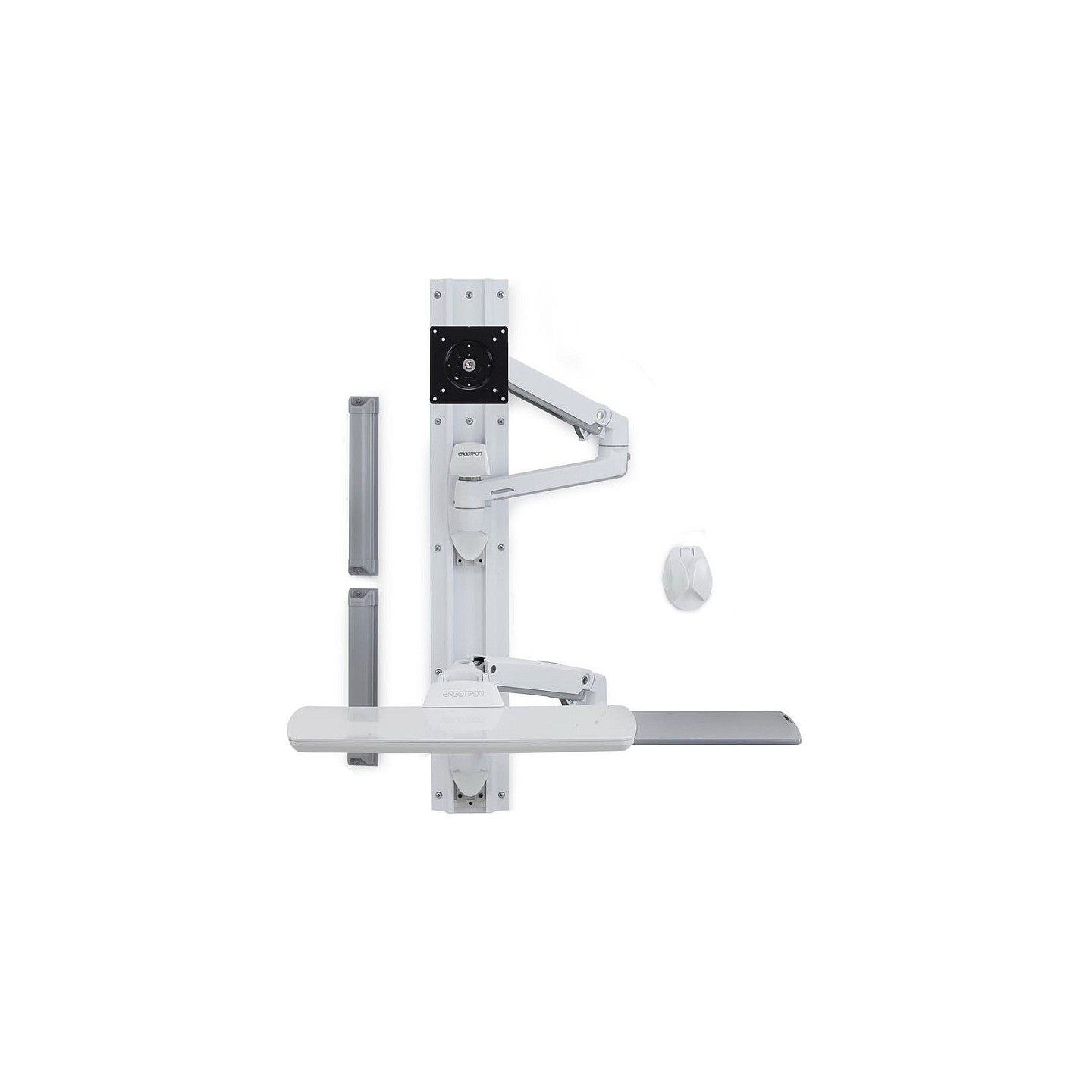 ERGOTRON LX Wand Halterung System weiss Tastatur- und Monitorhalterung bis 81.2cm 32 Zoll belastbar 3.2-11.3kg. VESA ...