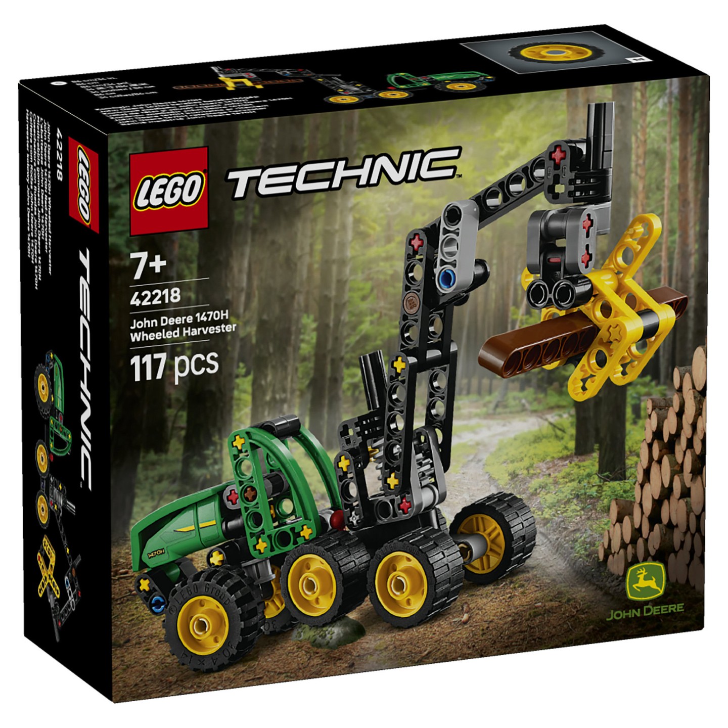 LEGO 42218 Technic John Deere 1470H Rad-Harvester — Buy in Cyprus with Fast Delivery