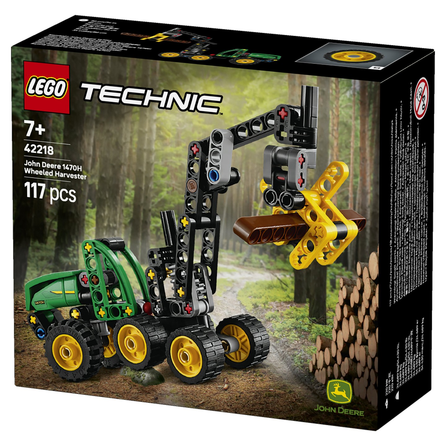 LEGO 42218 Technic John Deere 1470H Rad-Harvester — Buy in Cyprus with Fast Delivery