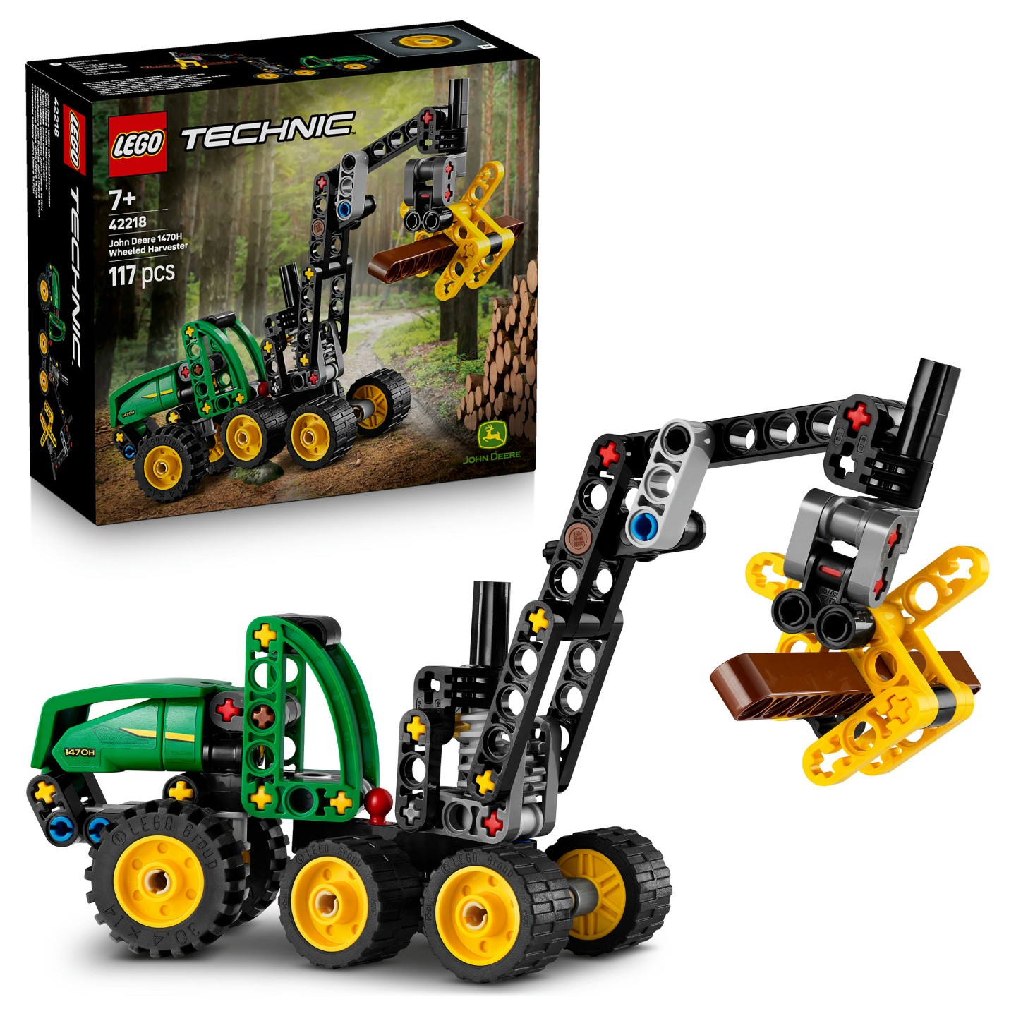 LEGO 42218 Technic John Deere 1470H Rad-Harvester — Buy in Cyprus with Fast Delivery