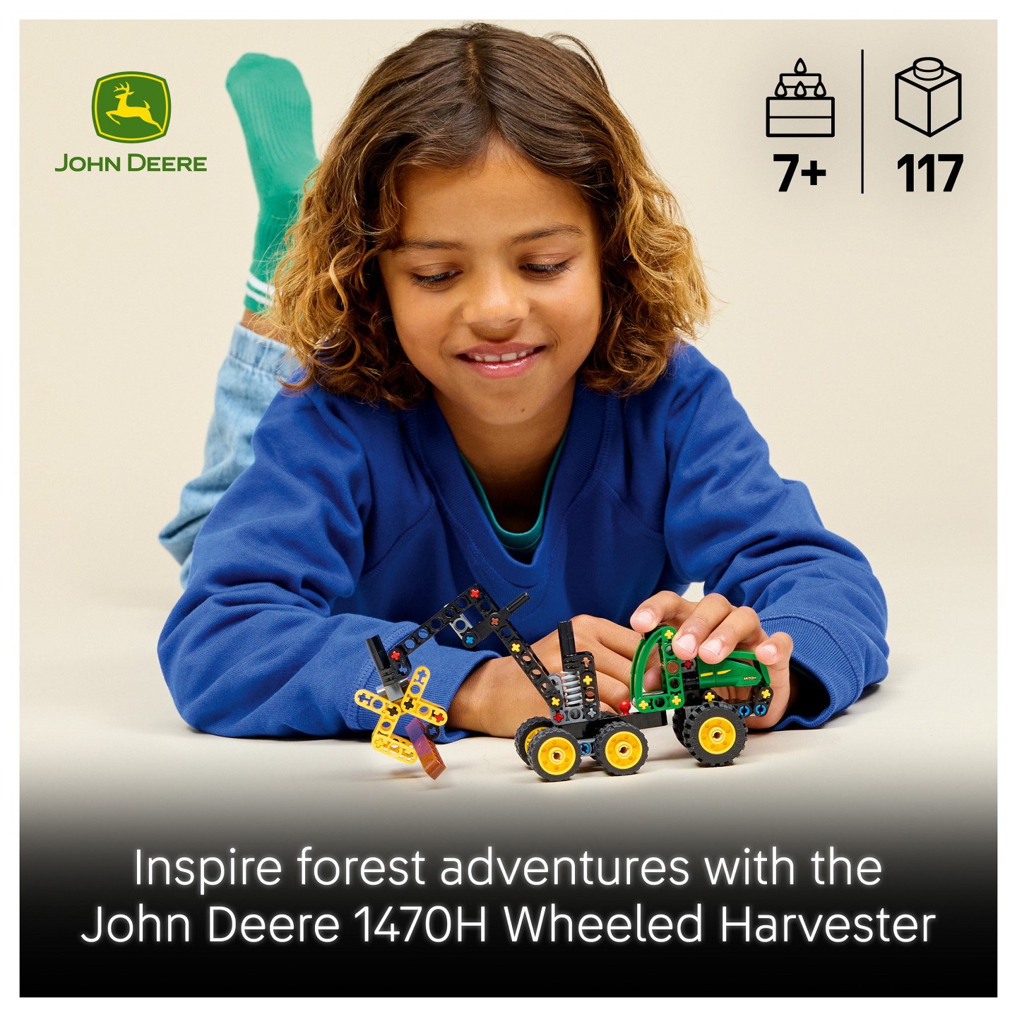 LEGO 42218 Technic John Deere 1470H Rad-Harvester — Buy in Cyprus with Fast Delivery