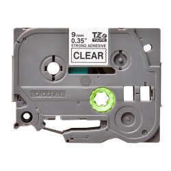 BROTHER P-Touch TZE-S121 schwarz auf clear 9mm extra gluey — Buy in Cyprus with Fast Delivery