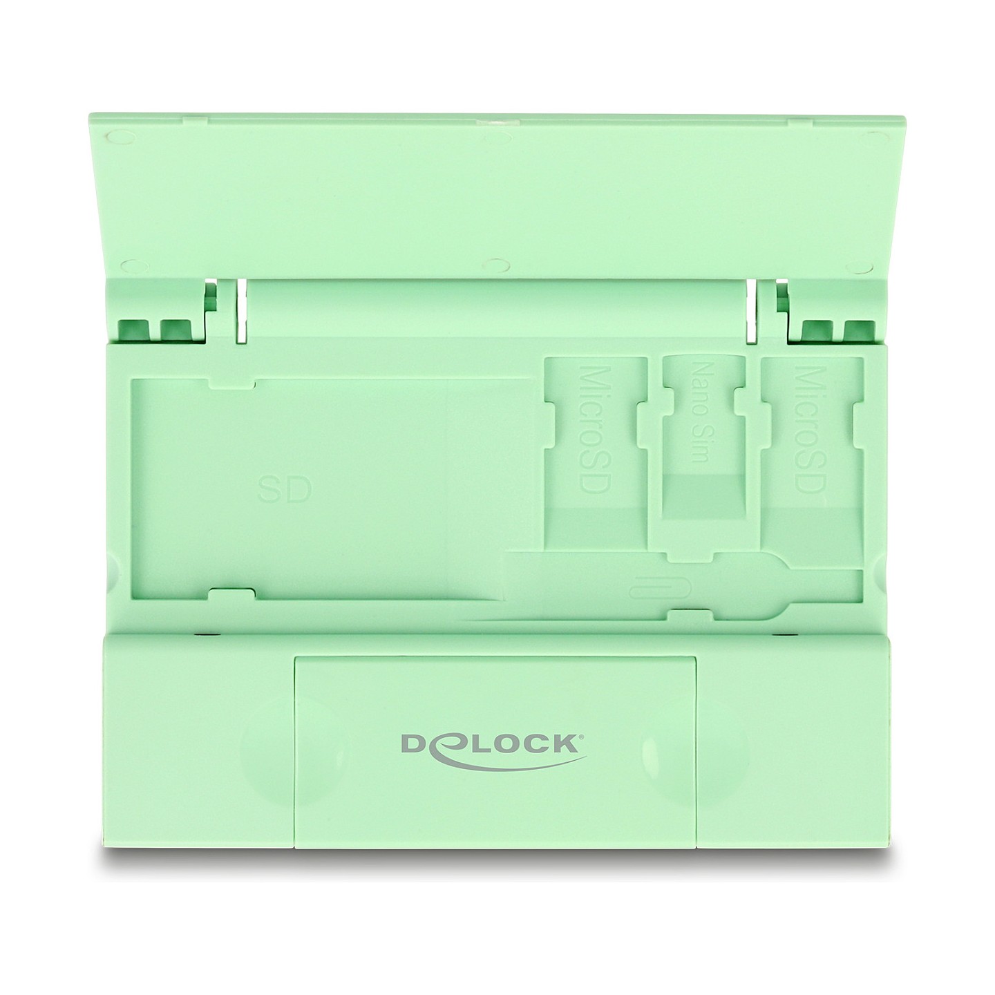 Delock Card Reader USB 5 Gbps USB Type-CTM Typ-A für SD und Micro SD Speicherkarten mit praktischem Speicherkarten Et...