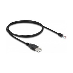 DELOCK Kabel USB 2.0 Typ-A Stecker zu 4x offene Kabelenden — Buy in Cyprus with Fast Delivery