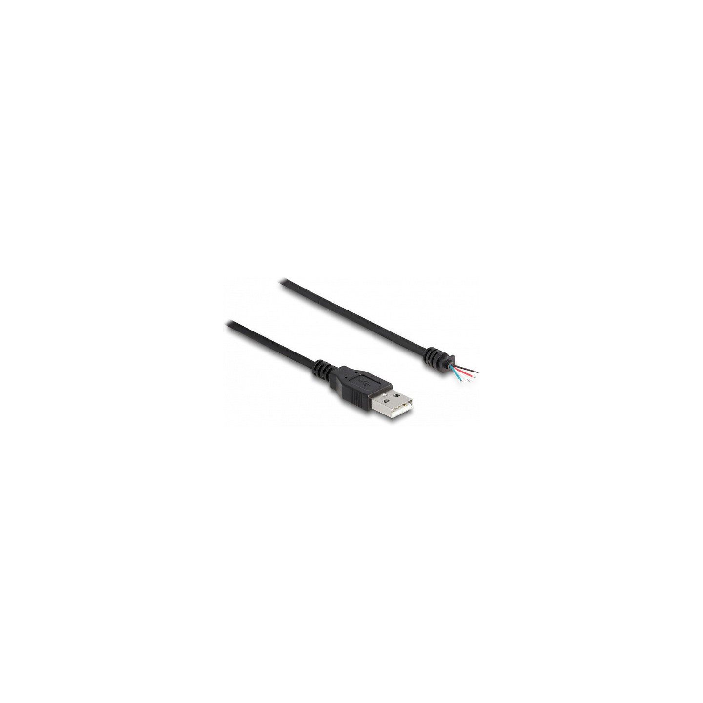 DELOCK Kabel USB 2.0 Typ-A Stecker zu 4x offene Kabelenden — Buy in Cyprus with Fast Delivery