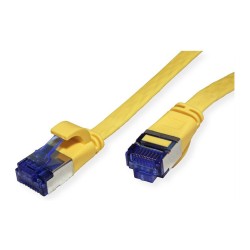 VALUE Patchkabel Cat.6A (Class EA) FTP. extra-flach. gelb. 5 m — Buy in Cyprus with Fast Delivery