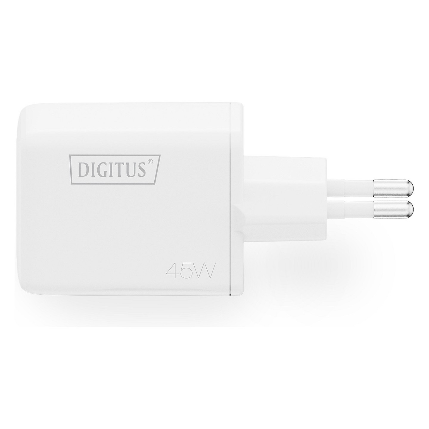 DIGITUS USB GaN Charger 45W. 1x USB-C. 1x USB-A — Buy in Cyprus with Fast Delivery
