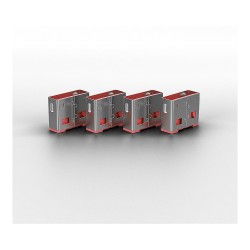 LINDY USB Typ A Portschlösser 4xPink mit Schlüssel — Buy in Cyprus with Fast Delivery