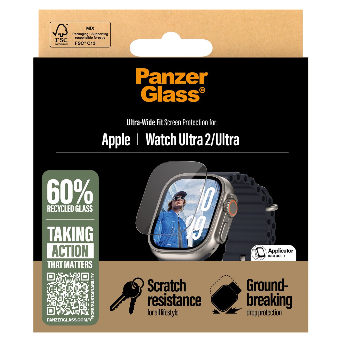PanzerGlass Apple Watch Ultra 2 UWF — Buy in Cyprus with Fast Delivery