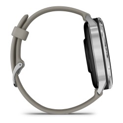 Garmin Venu 4 45mm Silikon-Armb. schwarz silber gra — Buy in Cyprus with Fast Delivery