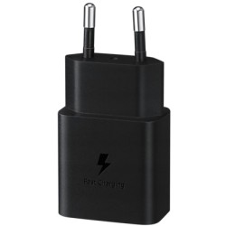 Buy Samsung Fast 15W USB-C Charger - EP-T1510XBEGEU - Black, 1 m USB-C Cable, 9V... in Cyprus, Nicosia, Limassol, Larnaka, Pafos