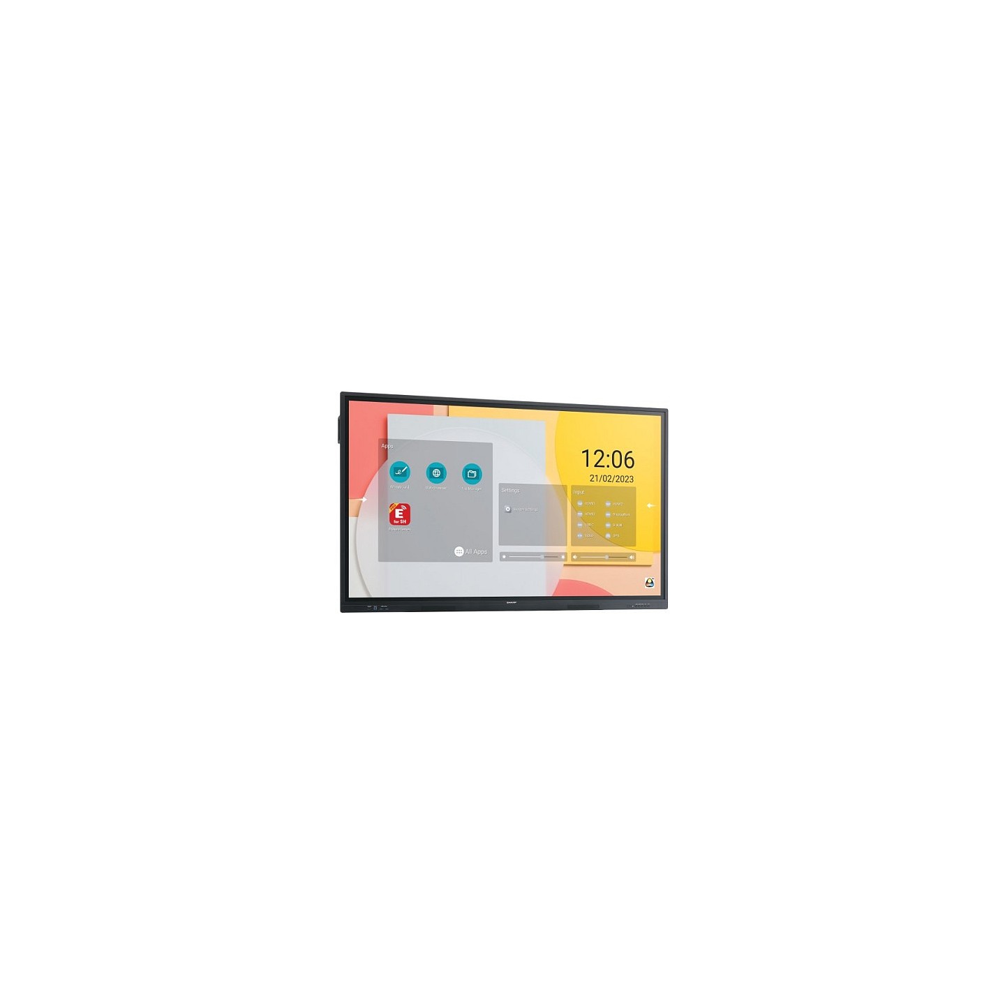 Sharp PN-LC752 4K UHD Touchdisplay 189 cm (75') — Buy in Cyprus with Fast Delivery