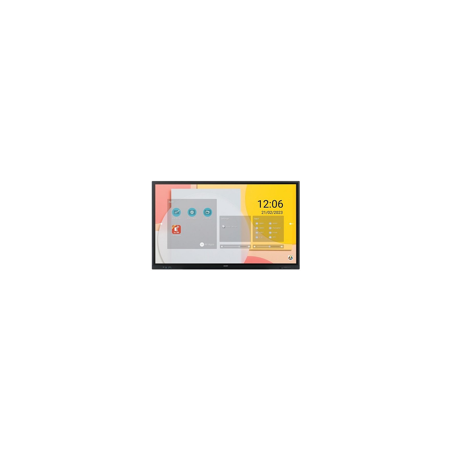 Sharp PN-LC752 4K UHD Touchdisplay 189 cm (75') — Buy in Cyprus with Fast Delivery