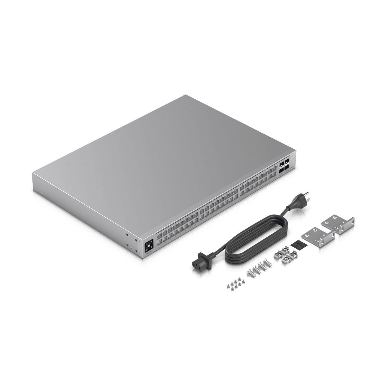 Ubiquiti UniFi USW-PRO-MAX-48 M RM - 48x Multi-Gig (32x 1G + 16x 2.5G) + 4x SFP+ - L3 Managed, 1U, Grey