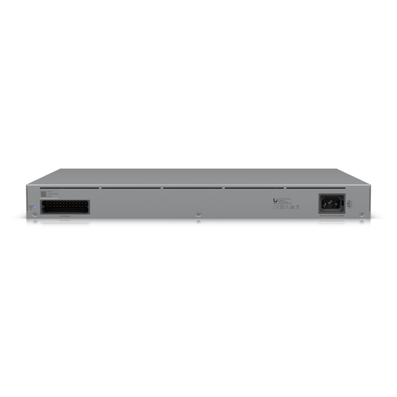 Ubiquiti UniFi USW-PRO-MAX-48 M RM - 48x Multi-Gig (32x 1G + 16x 2.5G) + 4x SFP+ - L3 Managed, 1U, Grey