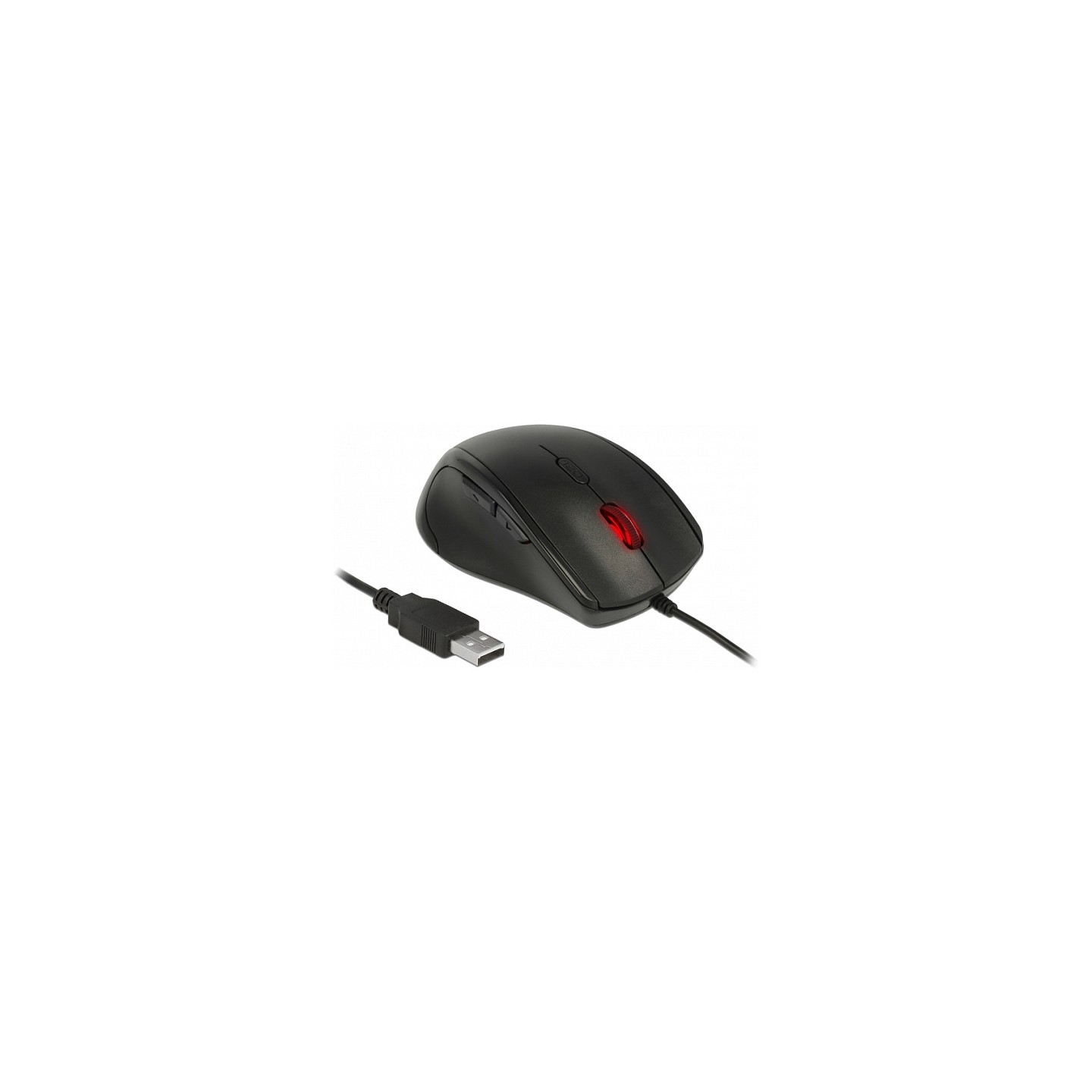 Ergonomische optische 5-Tasten USB Maus - Linkshänder — Buy in Cyprus with Fast Delivery