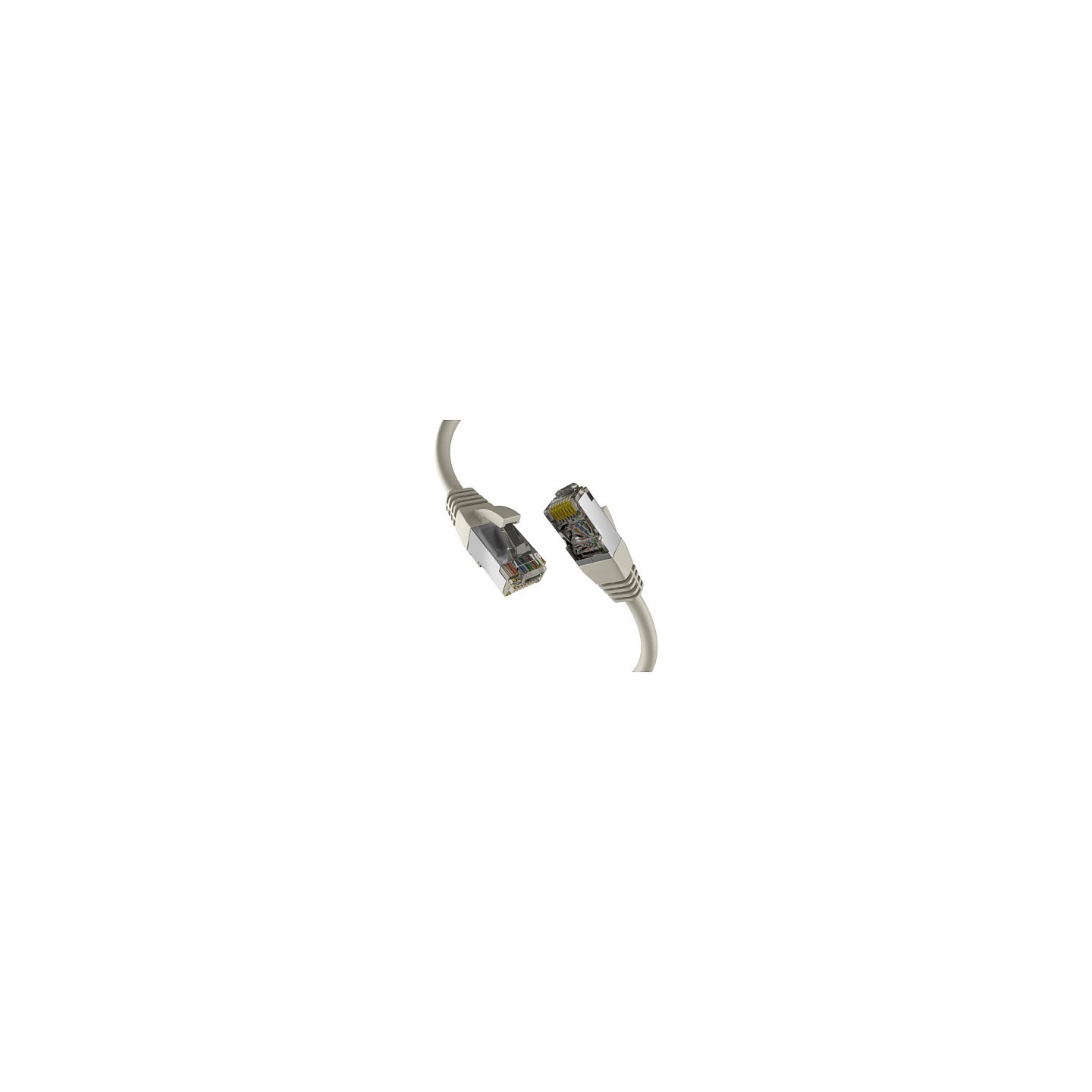 EFB RJ45 Patchkabel S FTP PIMF Cat8.1 0.50m grau — Buy in Cyprus with Fast Delivery