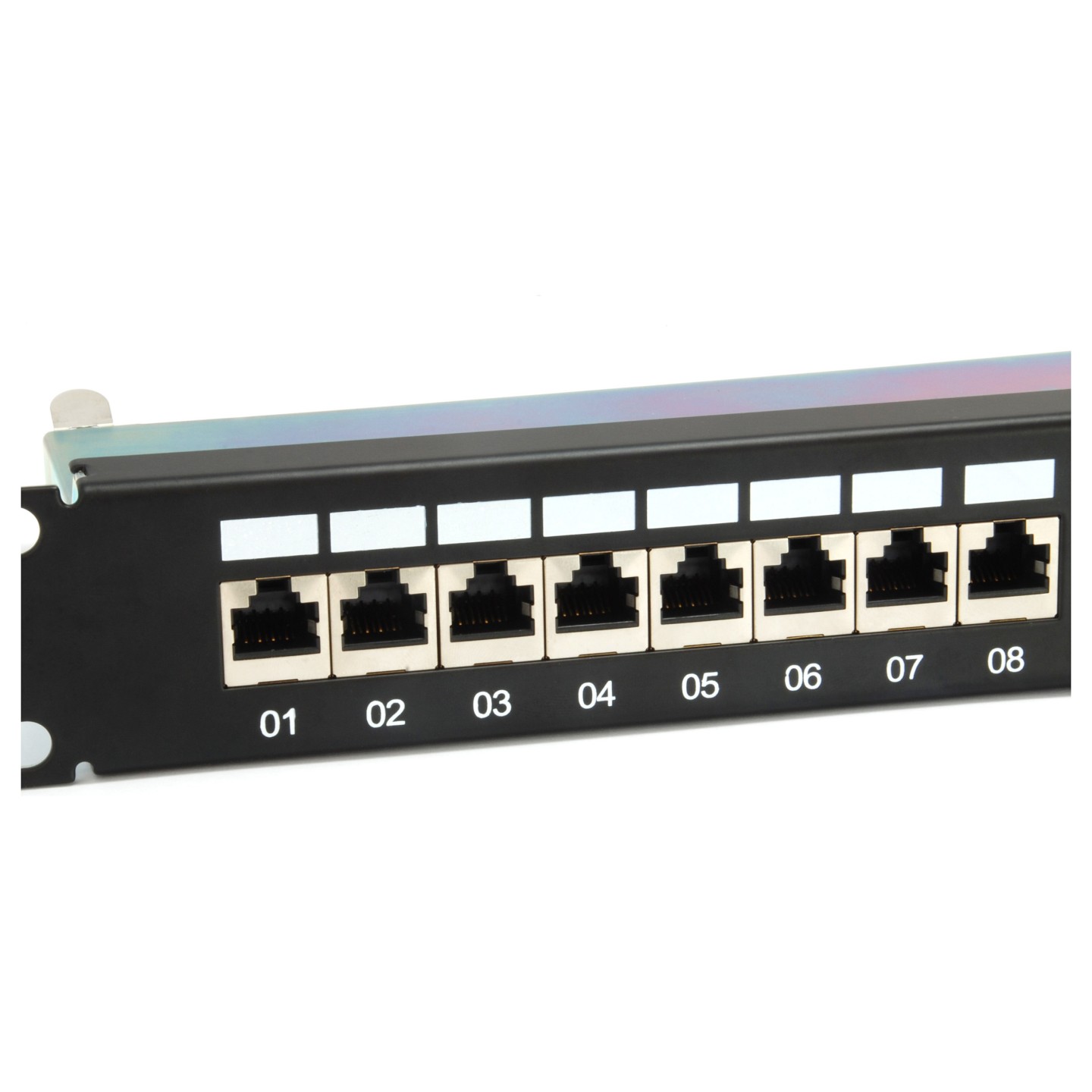 Equip Patchpanel 24x RJ45 Cat6A 19' FTP 1HE ISO IEC schwarz — Buy in Cyprus with Fast Delivery