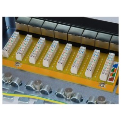 Equip Patchpanel 24x RJ45 Cat6A 19' FTP 1HE ISO IEC schwarz — Buy in Cyprus with Fast Delivery