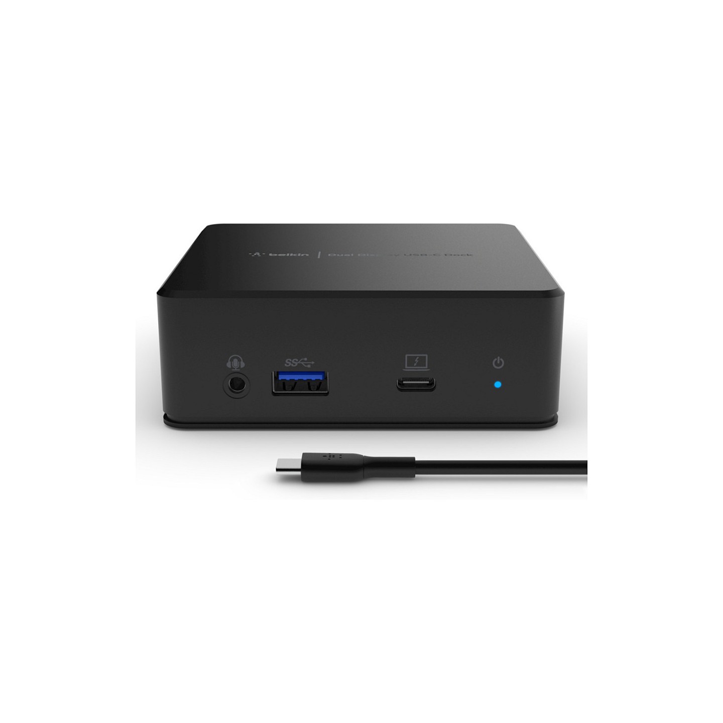 Belkin USB-C Dockingstation für zwei Bildschirme. Schwarz. 8 in 1 — Buy in Cyprus with Fast Delivery